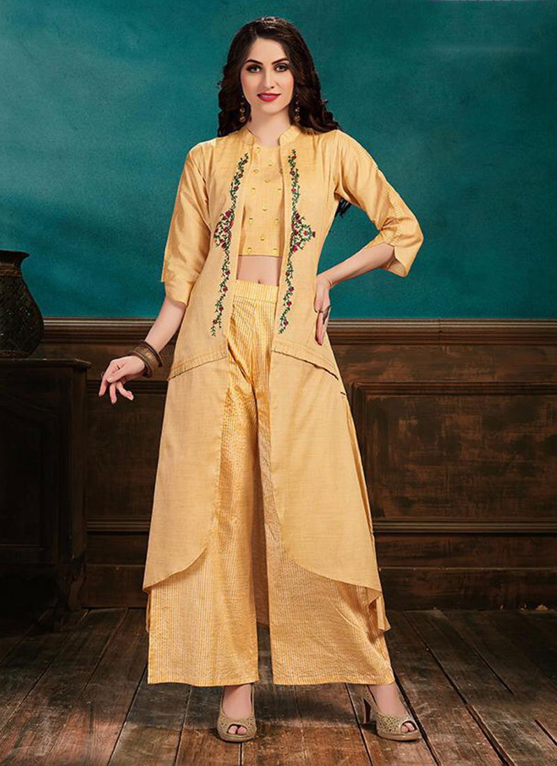 SelFie Vol-3 Linen Silk With Foil Fabric Kurtis Collection 2071-2074